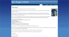Desktop Screenshot of igorkagan.org